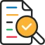 Icon of business proof